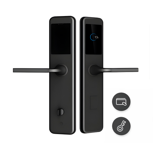 Cerradura Electrónica Hotelera Tarjeta + Llave Ref. 754RF