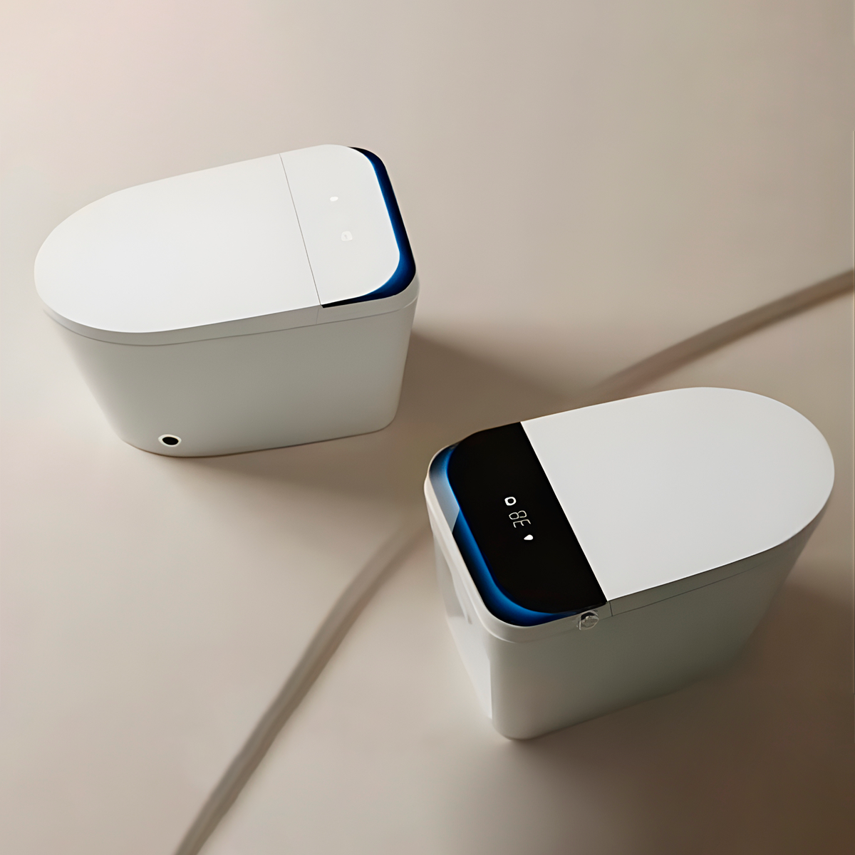 Inodoro Inteligente One Piece Minimalista Silencioso Ahorro de Agua Ref. S1