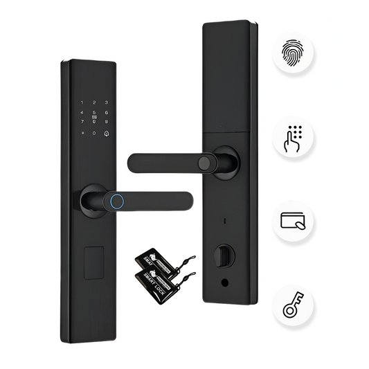 Cerradura Digital + Huella + Tarjeta + Clave Ref. 566F