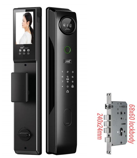 Cerradura Digital Inteligente 3D Face ID + Video Llamada + App Ref. OS833TYFA