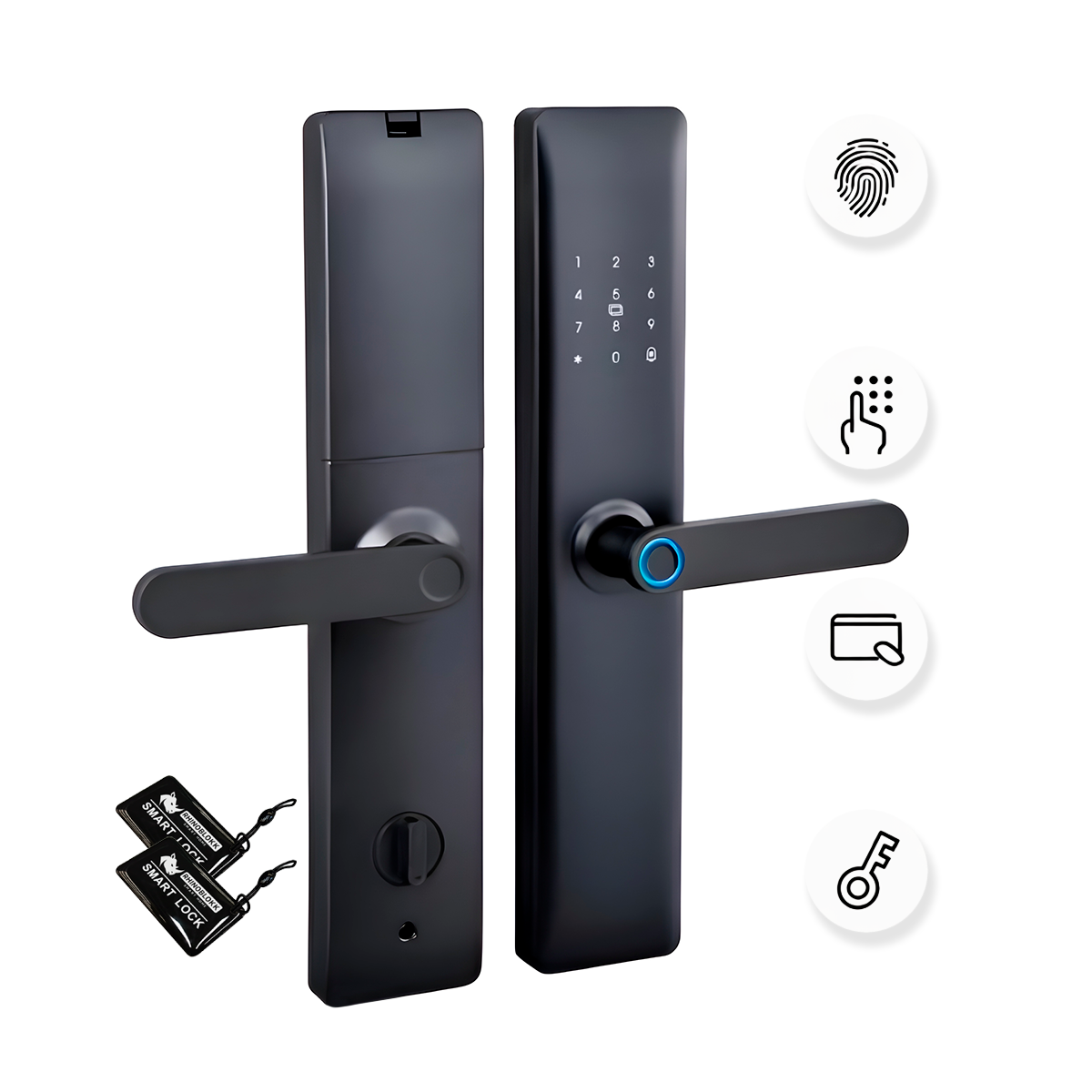 Cerradura Digital + Huella + Tarjeta + Clave Ref. 851F